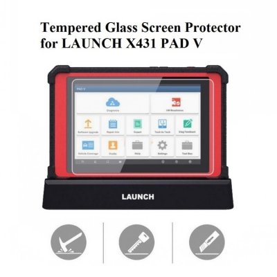 Tempered Glass Screen Protector for LAUNCH X-431 PAD V X431 PAD5